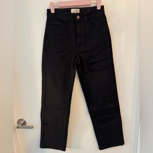Sezane Le Droit straight leg Black Jean size 32